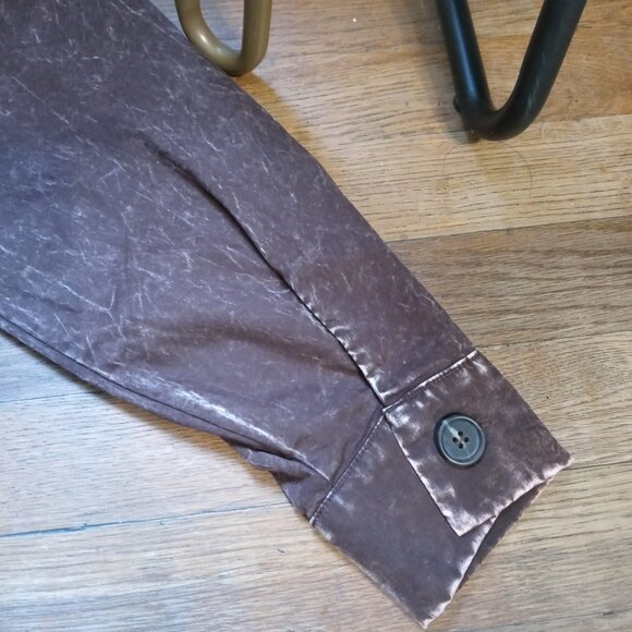 ZENANA oversized vintage washed shacket (M) - Picture 14 of 16